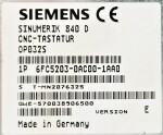 Siemens 6FC5203-0AC00-1AA0